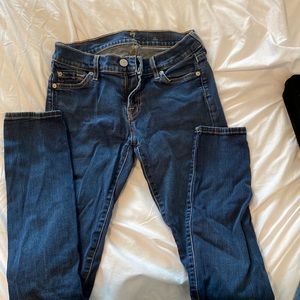 7 for all mankind skinny jeans